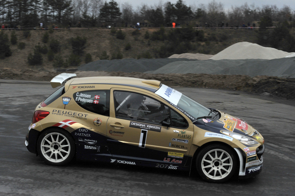 Christian Jensen tog sin sejr nummer seks i Designa AutoPartner Rally GP.